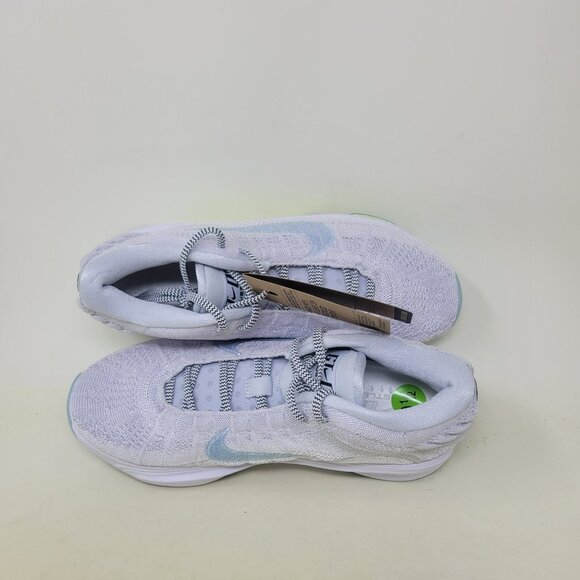 Nike GT Hustle 3 'Glacier Blue' White Sneakers Men's Size 9.5 FV5953-004 - Picture 9 of 10